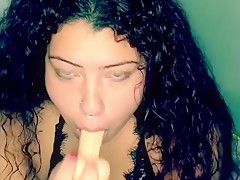 Playing with my new butt plug