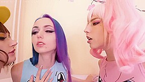 Pokemons Training All Holes Hellia - Sia Siberia And Purple Bitch