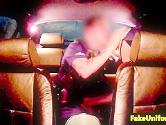 Police male anus fingers blond ho in car