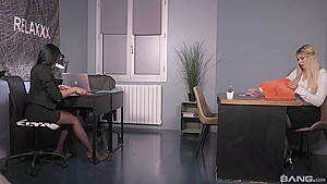 Polly Pons - Takes That Big Black Cock In Her Tight As