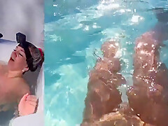 Pov Milf In Jacuzzi And Pip Shows You The Behind The Scenes 5 Min