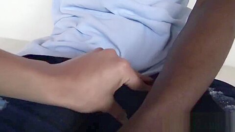 Pov black straighty spunked for cash
