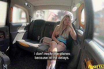 Pre-flight Taxi Driver Making Love Hot Sex Story