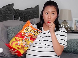 Pregnant huge asian