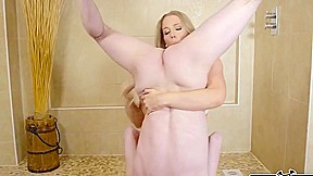Premium Nurse Sticks In The Shower To A Young Man And Gives In A Gentl With Rebecca Moore