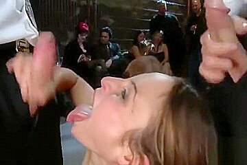 Pretty Amber Rayne is fucking in BDSM porn
