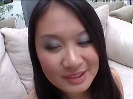 Pretty Asian With A Hairy Pussy Loves To Get Fucked And 69 A Big Hard Dick