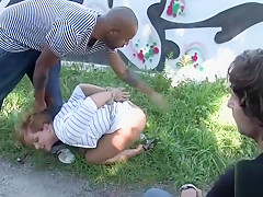 Public Disgrace - Unbelievably Hot Valentina Blue