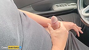 Public Handjob Near The Bus Stop - Flash Dick