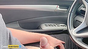 Public Handjob Near The Bus Stop - Flash Dick