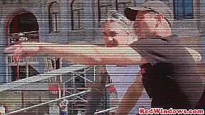 Punk dutch hooker riding tourist cock