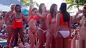 Pussy Twerking Pool Party Sluts