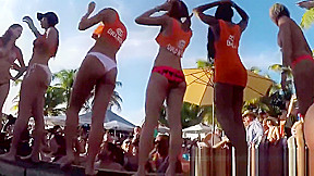 Pussy Twerking Pool Party Sluts