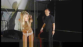 Pussy of teen 18+ girl crushed in two bdsm sessions
