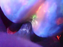 Rave After Party Ravegirl Gets Fucked And Creampie