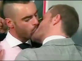 (Re-Upload) Gay tongue kissing compilation 3