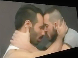 (Re-Upload) Gay tongue kissing compilation 3