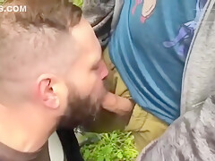 Real Men Outdoor Bareback Fuck