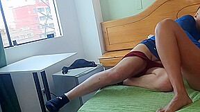 Real Orgasm Step Mom Teasing Stepson Fetish