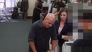 Real pawnee bent over and fucked by broker