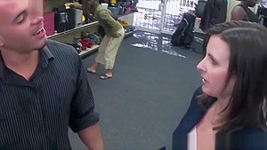 Real pawnee bent over and fucked by broker