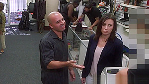 Real pawnee bent over and fucked by broker