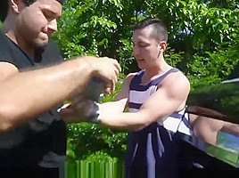 Rebellious teen 18+ Gets Rammed By His Stepdad