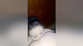 Red Bone - Colored Eyed Native Licking Ass And Pussy Of Young While She Sucks My Dick Real Quick