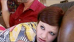 Redhead brat gets and hand spanking