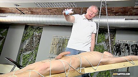 Reece Gets His Balls Drained - Reece Bentley And Sebastian Kane