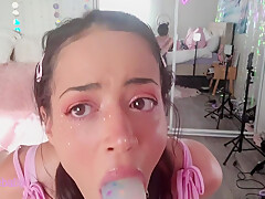Reluctant Role Play Cuffed Bj - Rope Baby