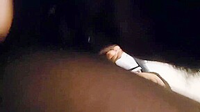 Roc Khard In Curvaceous Black Babe Is Eagerly Sucking A Dick