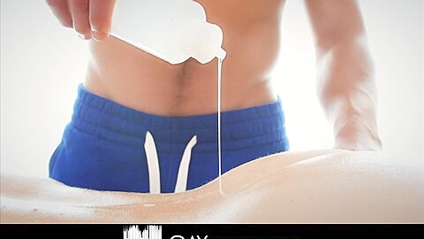 Rubbing My Gym Buddy - MassageBait