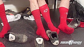 Rugby Chap In The Lockerroom
