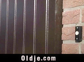 Russian teen 18+ fucked in the ass by an old man