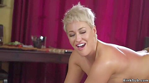 Ryan Keely And Stirling Cooper - Buxom Step mom In Bondage Fucked And Cummed