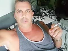 SMOKING HOT JERKING SESSION - LEAKED MALE CELEB CORY BERNSTEIN CUMS HARD
