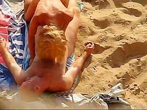 SPY HIDDEN ON THE BEACH