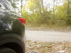 STEP BROTHER GRINDING AND CUM ON HER Step sister'S FACE NEAR PUBLIC BEACH