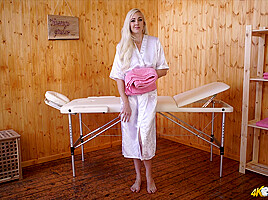 Sapphire Blue in Take Care Of Your Cock - DownblouseJerk