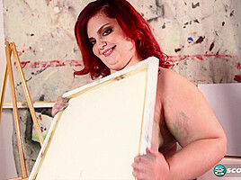Sashaa's Breast Painting