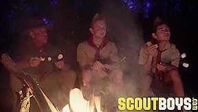 ScoutBoys Adam Snow and Ace Banner seduce two scouts