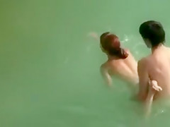 Secret Beach Sex Video Couple Filmed Fucking in Water