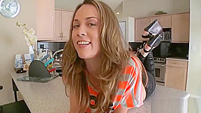 Sensational latin Kristina Rose gets sissy fingered