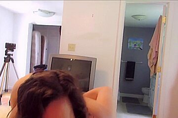 Sensual Sexy Milf Blowjob With Cum In Mouth (nikki Tucci) Hot Tan Lines Spinner