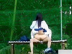 Sexual exciting outdoor sex