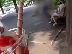 Sexy Asian cute teen 18+ enjoys getting her cunt licked