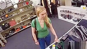 Sexy Babe Exposed Her Big Tits And Fucked By Pawnkeeper
