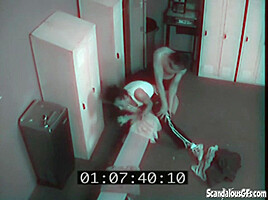 Sexy Babe Get horny with trainer Fucking Caught on Cam