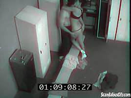 Sexy Babe Get horny with trainer Fucking Caught on Cam